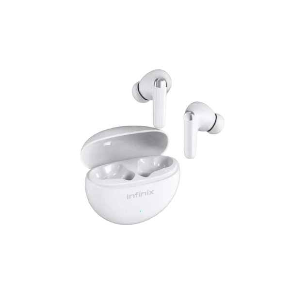 Infinix NEO Buds In-Ear Earbuds, Noise Cancellation - White XE26