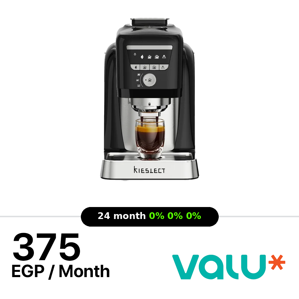 <tc>ماكينة تحضير القهوة التركية الذكية Kieslect CoffeeMaster بقدرة 700 واط - STCM100B_KS - لون أسود</tc>