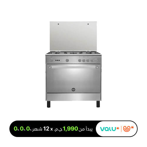 <tc>بوتاجاز غاز لا جيرمانيا الإيطالي 5 شعلة, استانلس ستيل (90×60 سم) | 9D10GUB1X4AWW</tc>