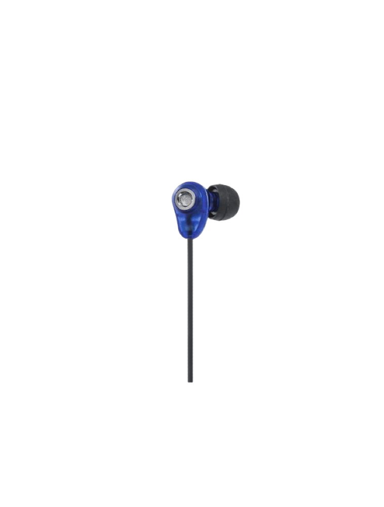 L'avvento earphone HP66L with Mic 3.5mm Volume Control - Blue xprs
