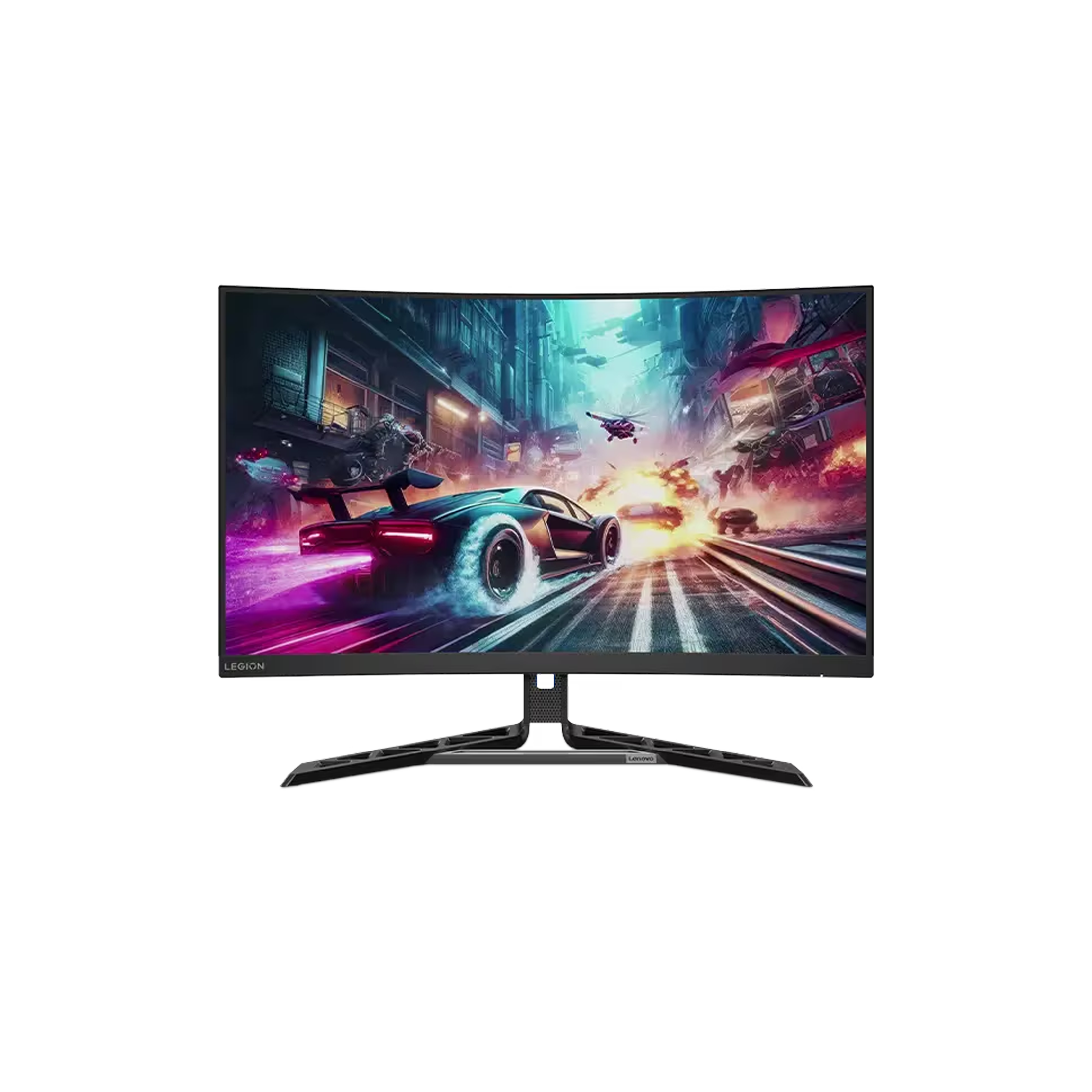 Lenovo Legion 32-inch (R32qc-30) Gaming Monitor, QHD 180Hz refresh rate، 99% sRGB, 90% DCI-P3، 0.5ms Response Time