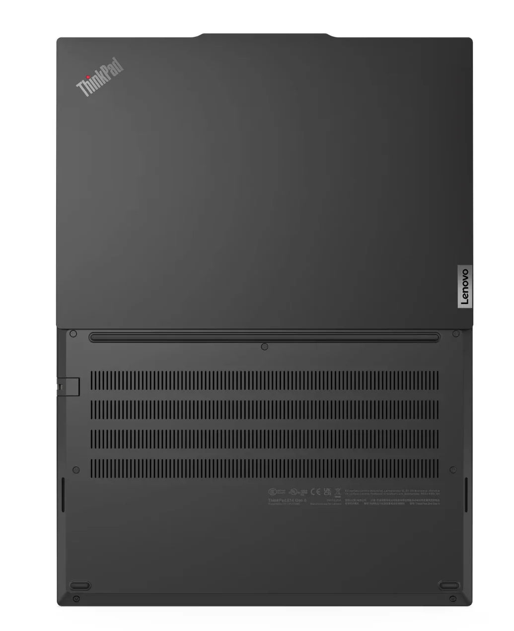 Lenovo Think Pad E14 Gen 6 bottom view