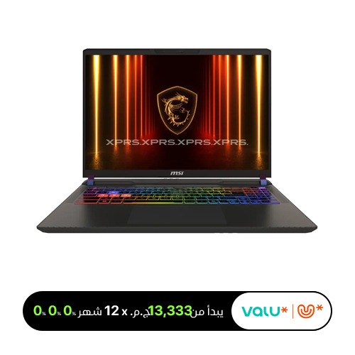 <tc>لابتوب إم إس اي فيكتور 16 HX AI A2XWIG – بمعالج انتل كور ألترا 9 275HX – كارت شاشة RTX 5080 (رامات 16 جيجا / هارد 1 تيرا SSD)</tc>