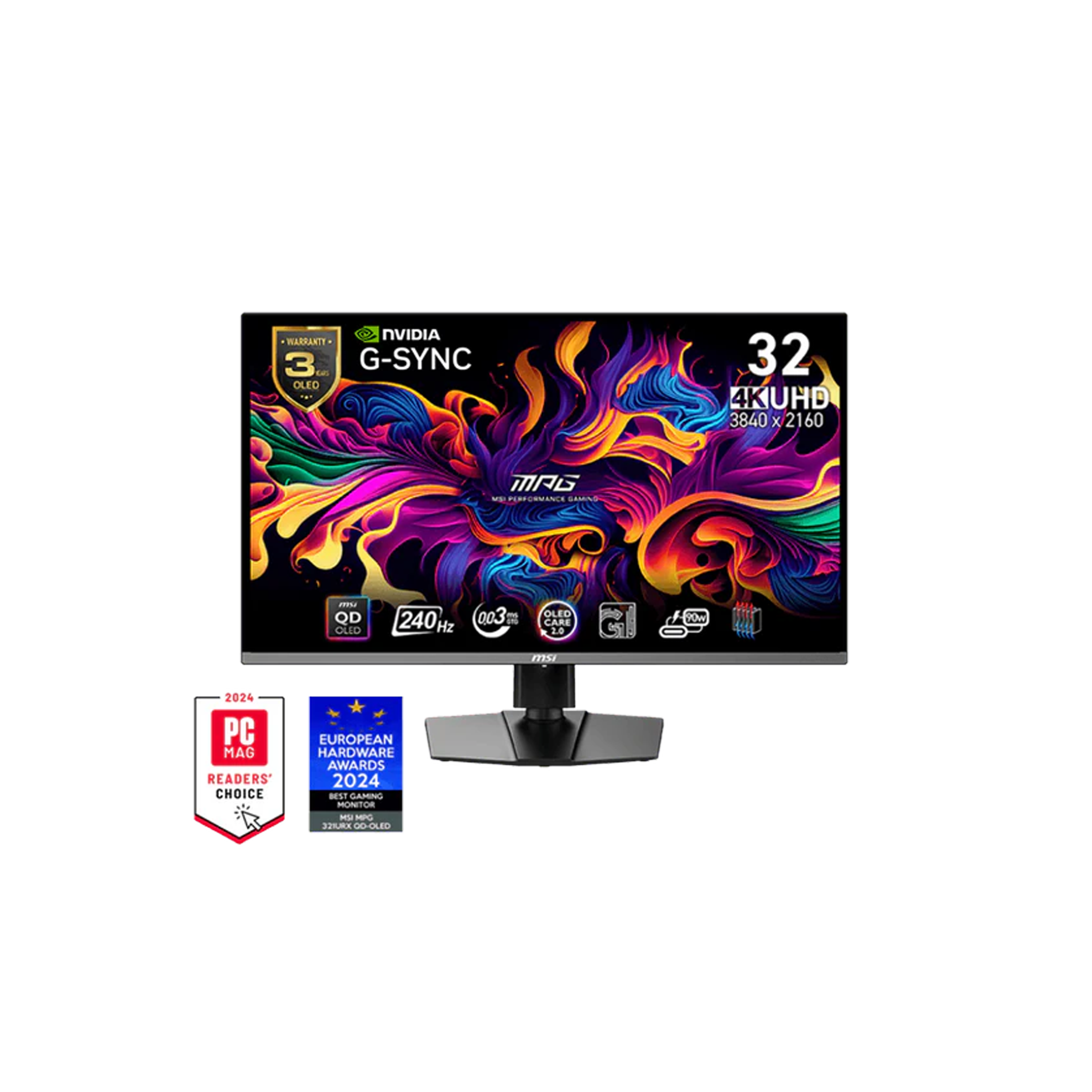 MSI MPG 321URX: 4K QD-OLED Perfection. Buy now at XPRS Egypt.