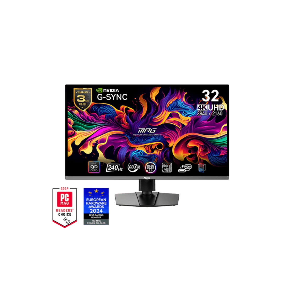 MSI MPG 321URX: 4K QD-OLED Perfection. Buy now at XPRS Egypt.