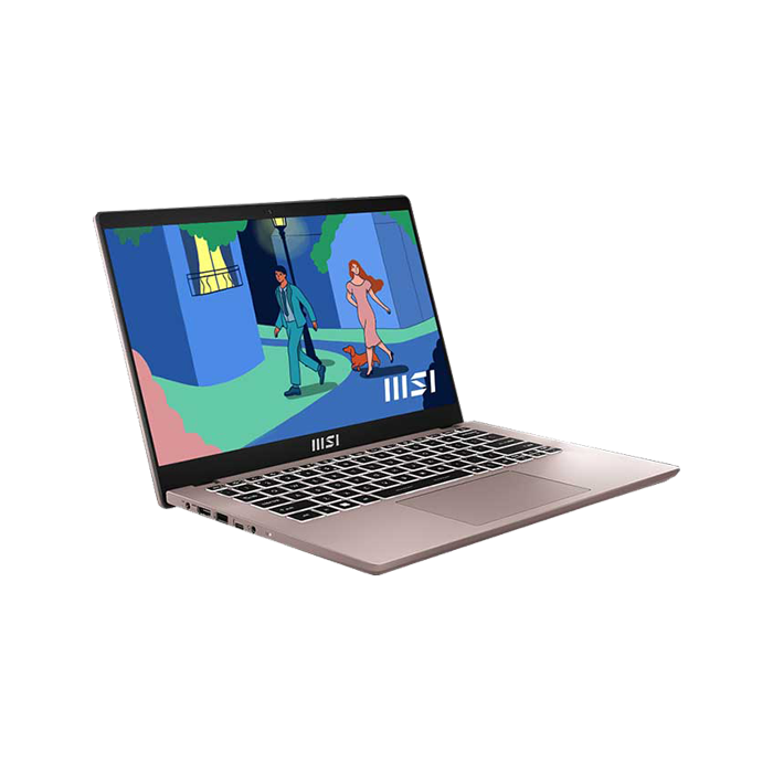 MSI Modern 14 C12MO intel core i3-1215U, Intel UHD Graphics 8GB, 256GB SSD Dos - Beige Rose