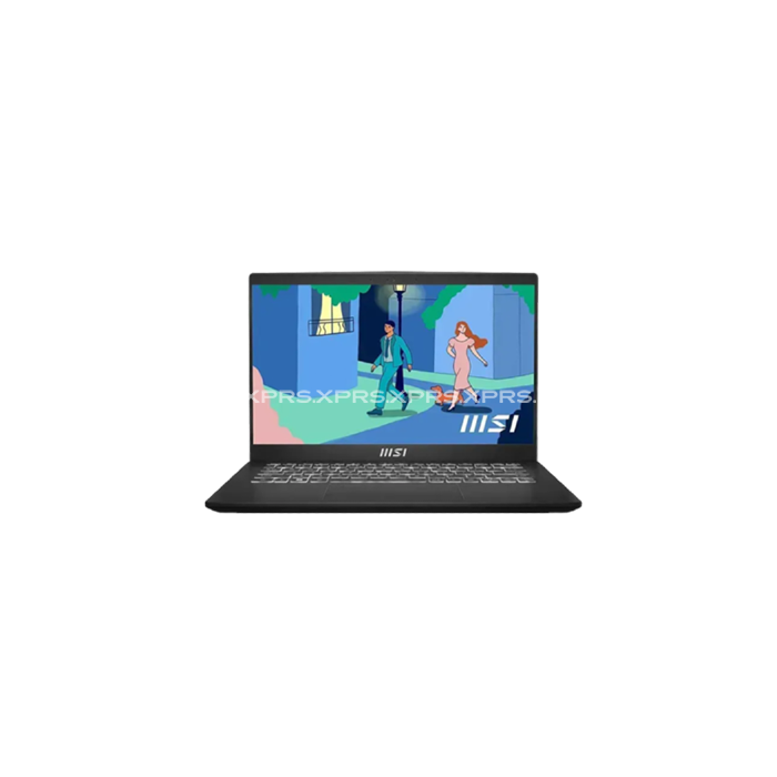 MSI Modern 14 C12MO intel core i3-1215U, Intel UHD Graphics 8GB, 256GB SSD Dos - Black