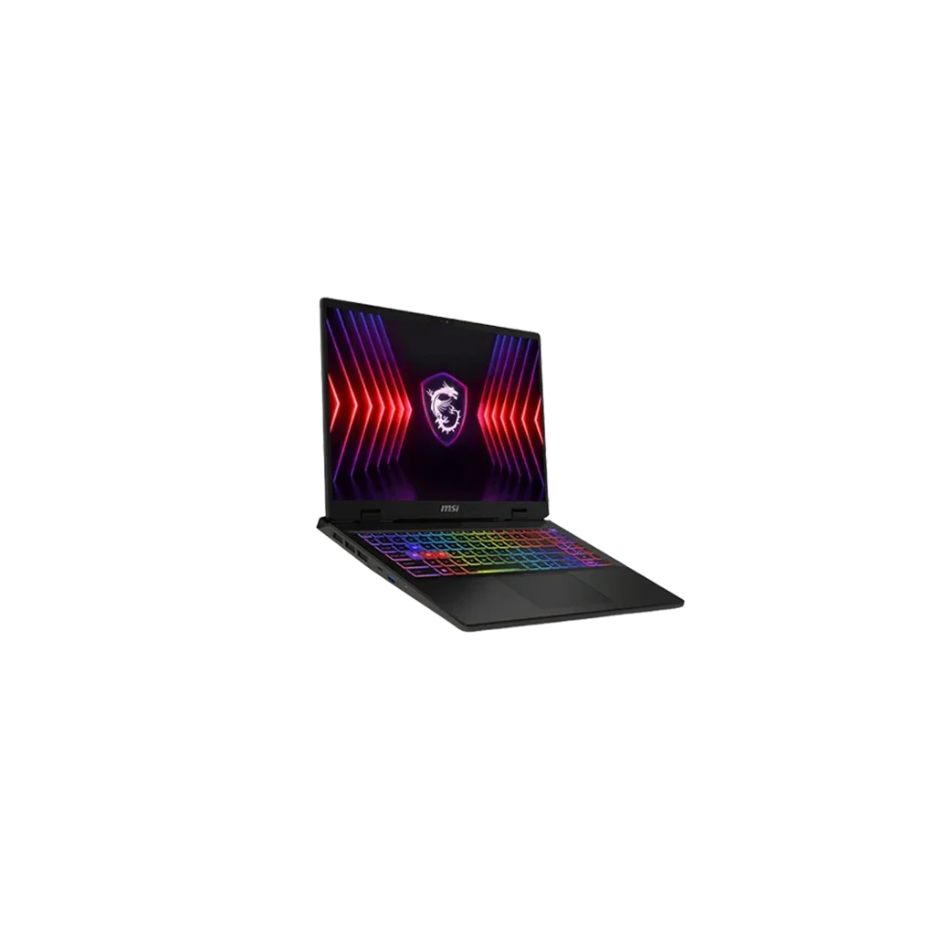 MSI sword 16HX B14VFKG core i7 side view