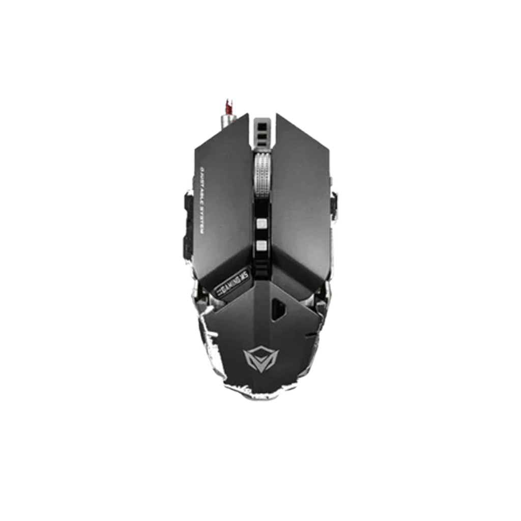 <tc>ماوس جيمينج ميشين M985 المعدني القابل للبرمجة - حساسية 4000DPI، 8 أزرار مخصصة، تصميم معدني متين، لون رمادي أنيق</tc>