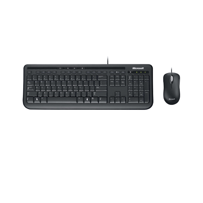 Microsoft Wired Keyboard and Mouse Desktop 600 Black