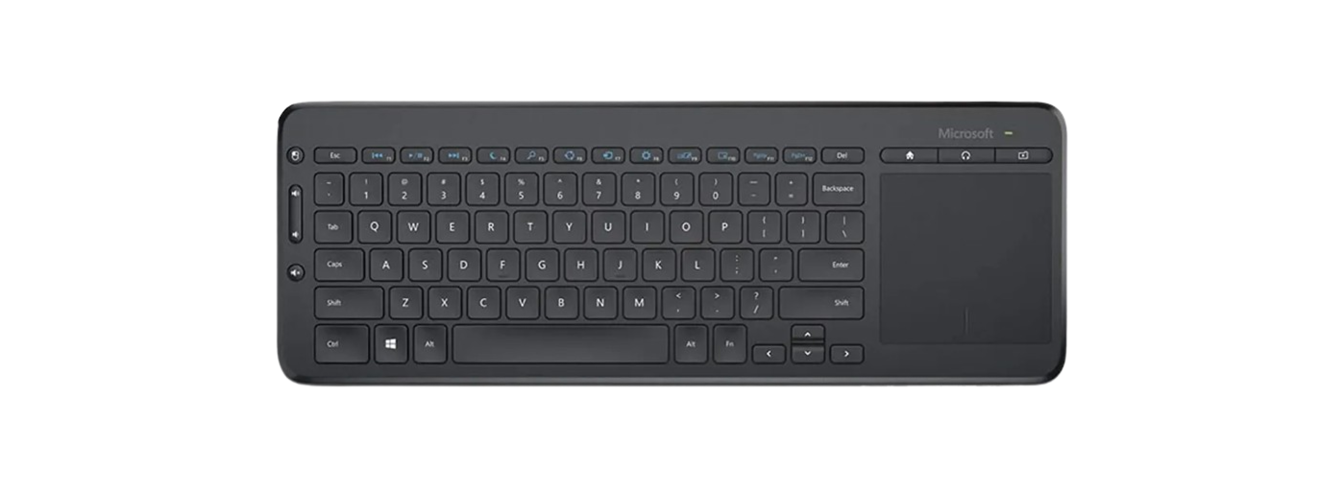 Microsoft Wireless All-In-One Media Keyboard Black