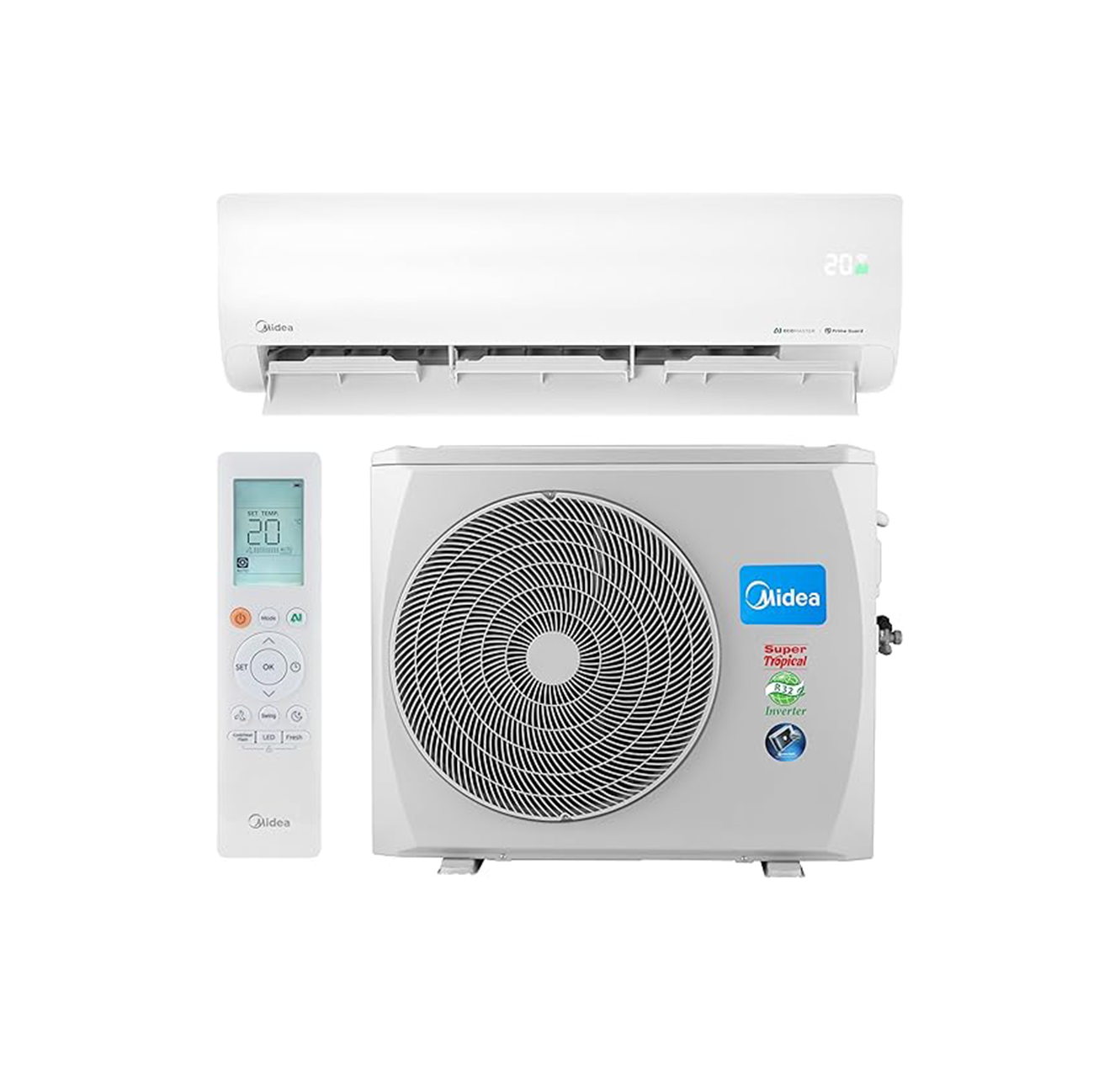 Midea Eco Master 1.5HP Inverter Cool Only Split AC – M1SEFT-12CRDN8F-Q8