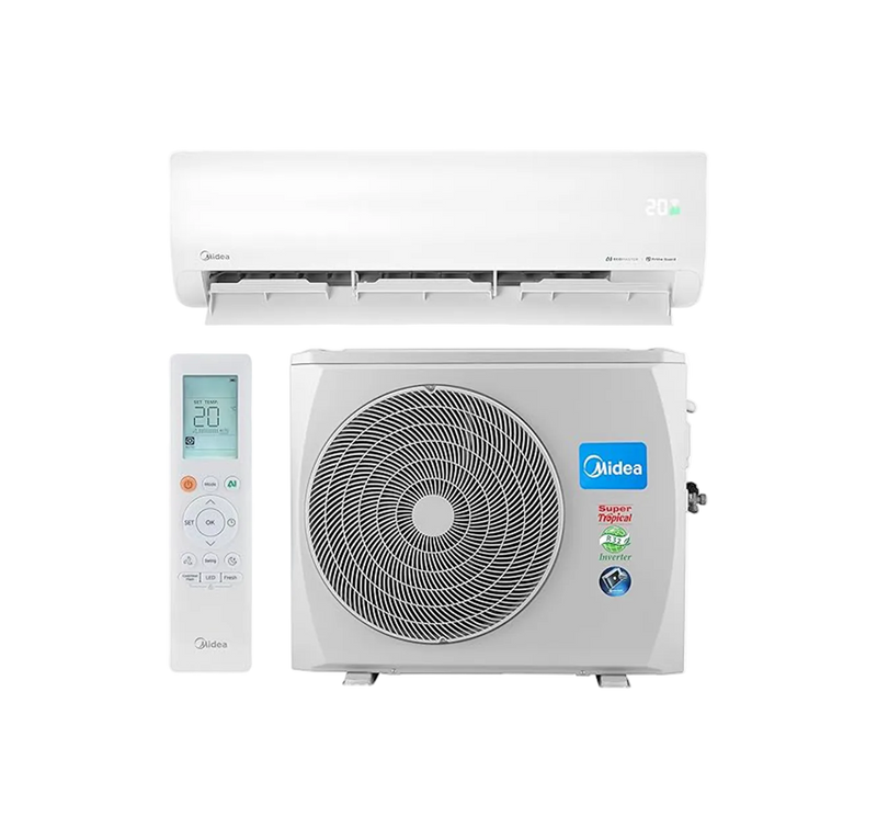 Midea Eco Master Inverter 1.5HP Air Conditioner Cool Only (M1SEFT ...