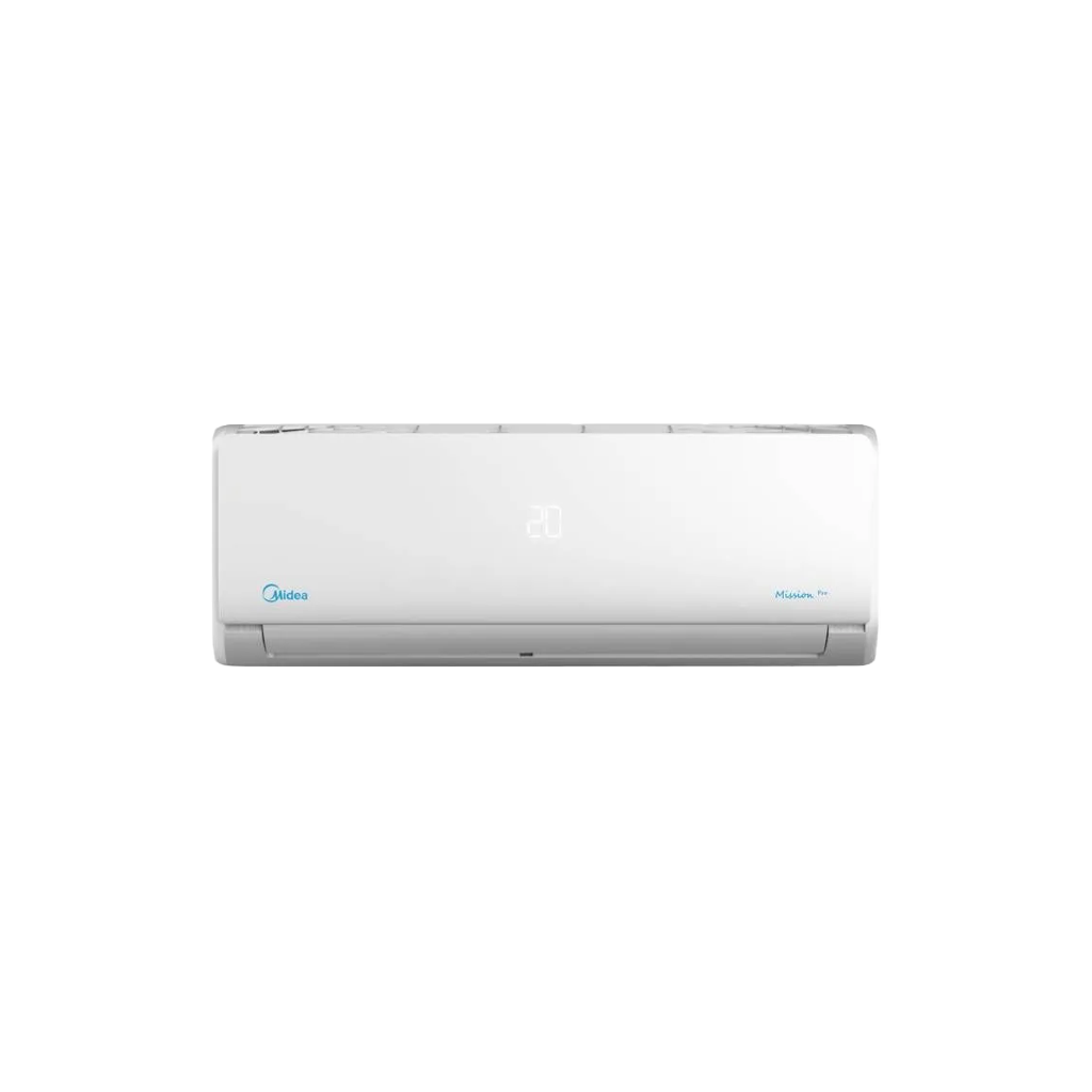 Midea Mission Pro Split Air Conditioner, Cooling & Heating, 1.5 HP, White - MSC1T-12HR-N F
