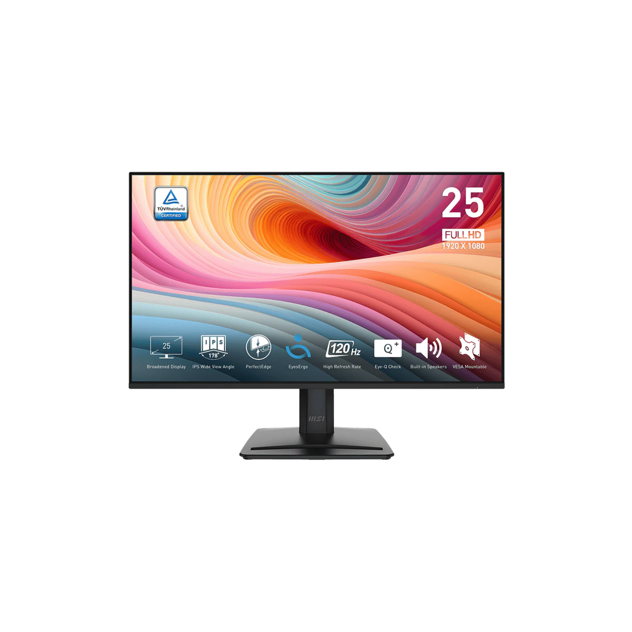 Monitor MSI PRO MP251 E2 25 Inch IPS FHD 120Hz