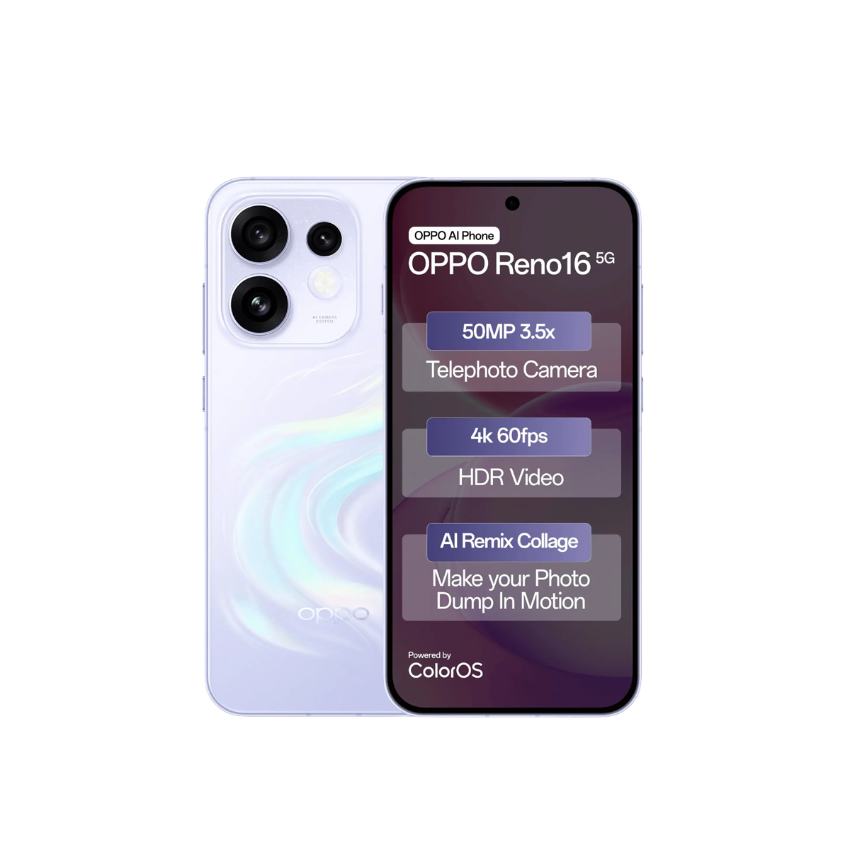 Oppo Reno 16 5G 12GB Ram 256GB
