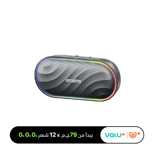 <tc>مكبر صوت لاسلكي Oraimo SpaceBox بقوة 8 وات FM OBS-382 - رمادي فضائي</tc>