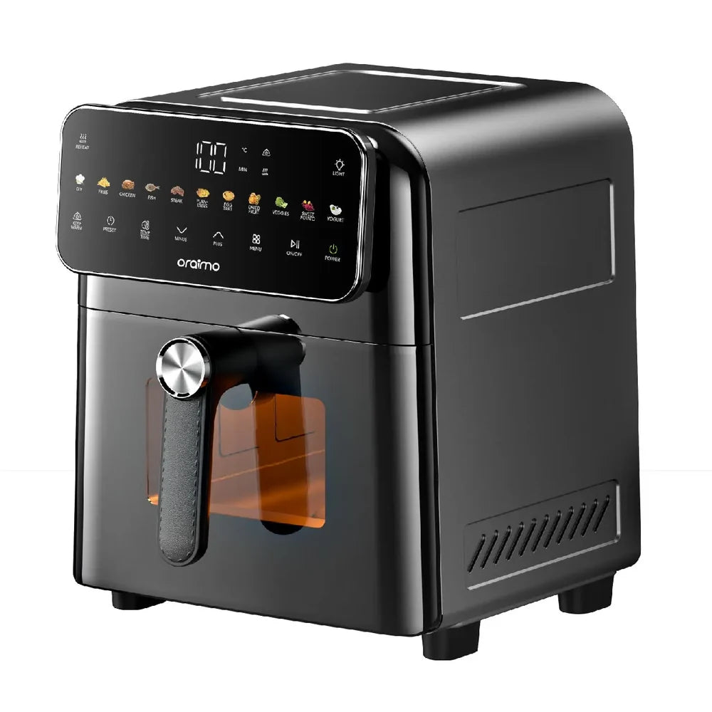 Oraimo NutriFry S1 6L All-Metal Design For Low-Oil Wellness - OAF-261A - Black