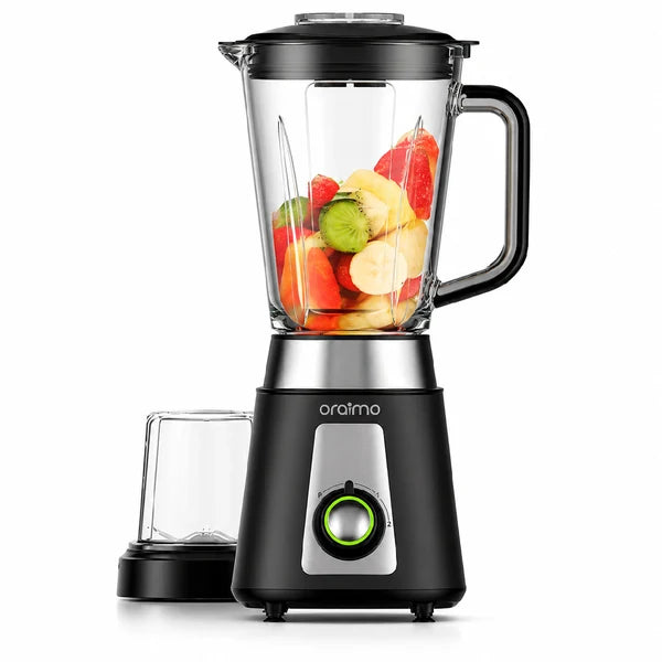 Oraimo Smart Blender 1.5L Speeds Control Blender - OH-B1 - Black/Silver