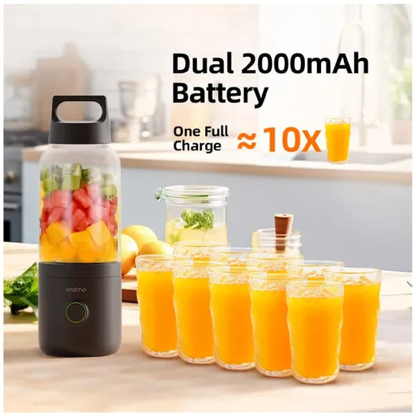 Oraimo SmartBlender Go 500ML Portable Blender - OH-PB1N - Black