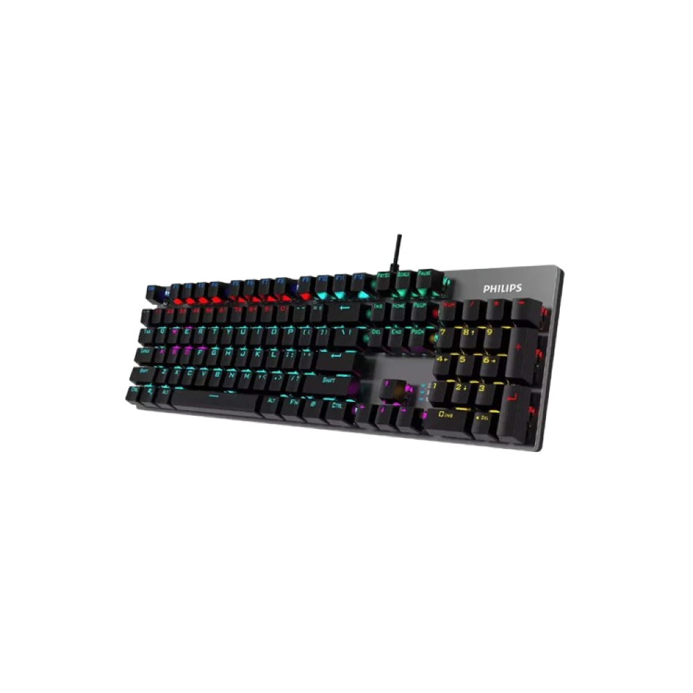 Philips SPK8404 Wired Mechanical Gaming Keyboard - Black xprs