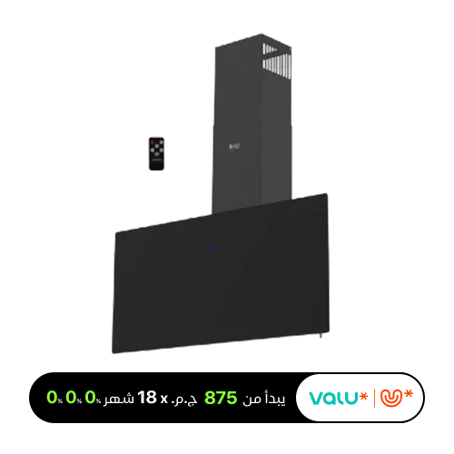 Purity GL Pro Plus Pyramid Kitchen Hood 90 CM - 1000 M³/H Suction Power - Black - GL Pro Plus