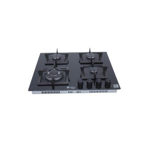 Purity Built In Gas Hob 4 Eyes Heavy Duty Grids HPT606G