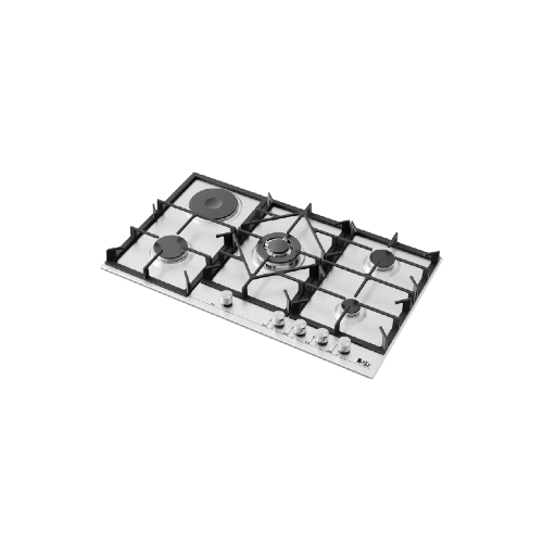 Purity Built In Gas Hob 4 Gas Burner + 1 Electric Burner Heavy Duty Grids HPT909ES xprs