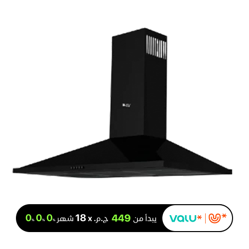 Purity Cooker Hood 60cm 1000 m³ h Black ETO Pro Plus BL 60 valu installment