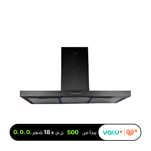 Purity Kitchen Hood 90cm 650 m³ h FLATO 90 BL valu installment