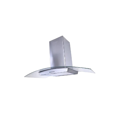 Purity Kitchen Suction Hood 90 CM 750 m³ h Inox CAPPEINOX90 side view 2