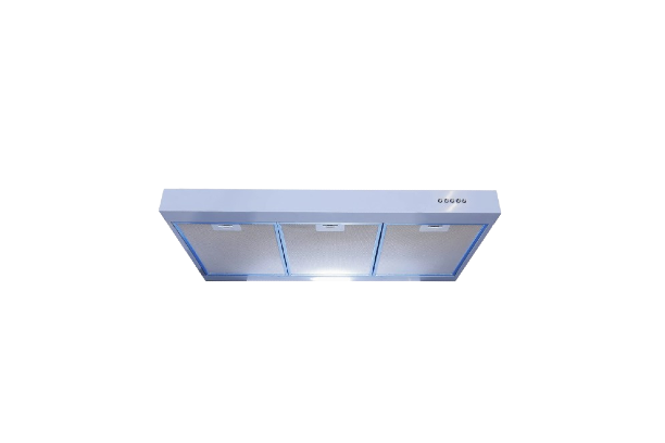 Purity PT Slim X 90cm Built In Kitchen Hood 3 Speed Silver bottom view 2