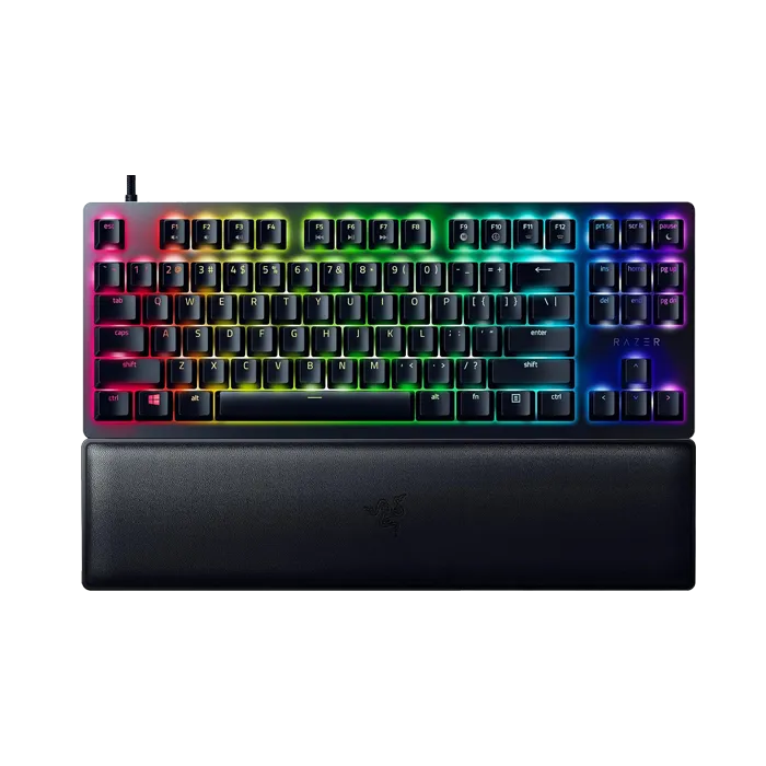 <tc>لوحة مفاتيح الألعاب Razer Huntsman V2 Tenkeyless - Clicky Optical (مفتاح أرجواني)</tc>