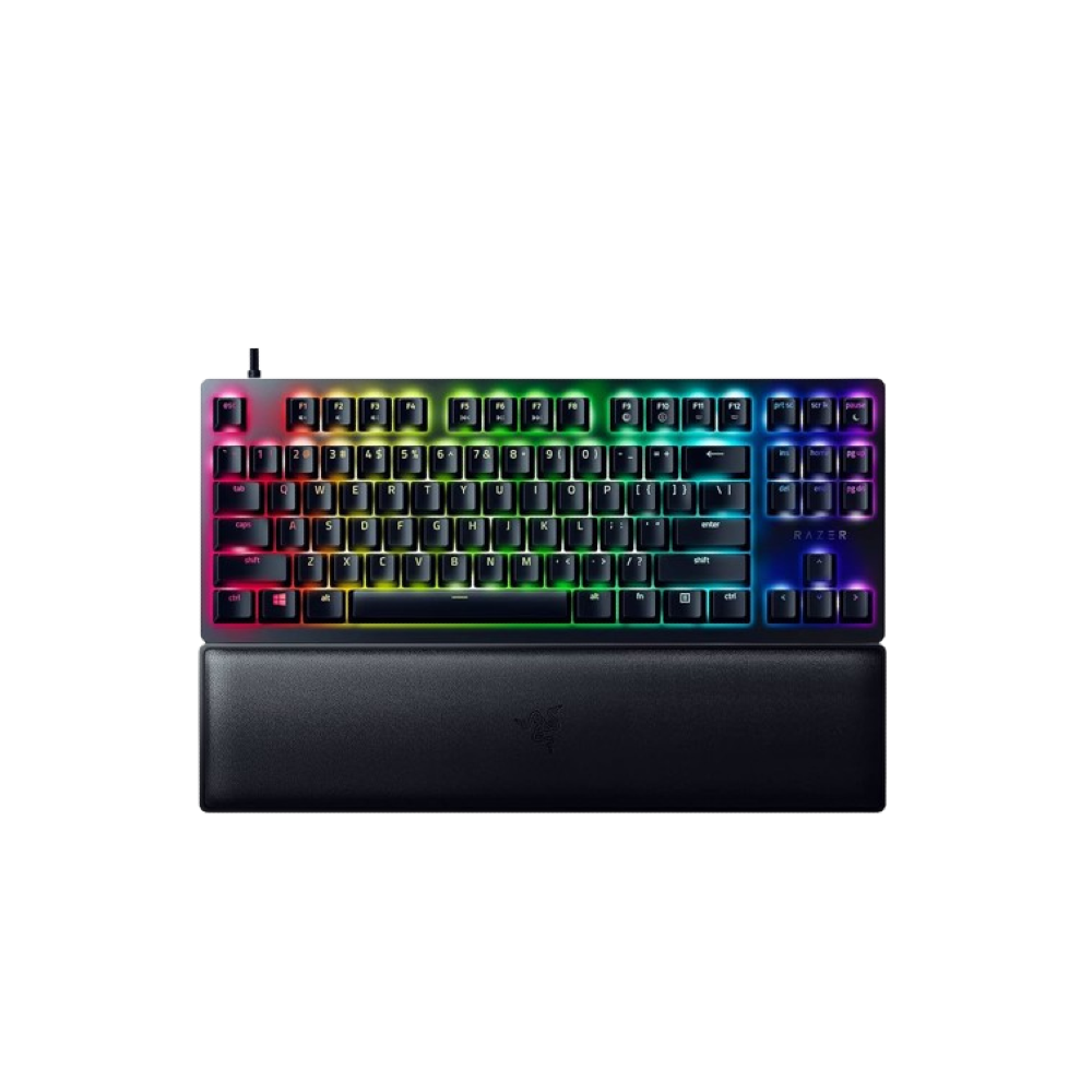 Razer Huntsman V2 Tenkeyless Gaming Keyboard - Clicky Optical (Purple Switch)
