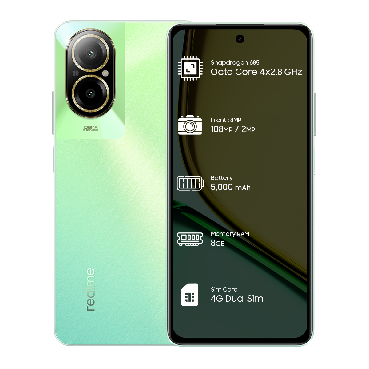 realme C67 8GB RAM - 256GB Storage