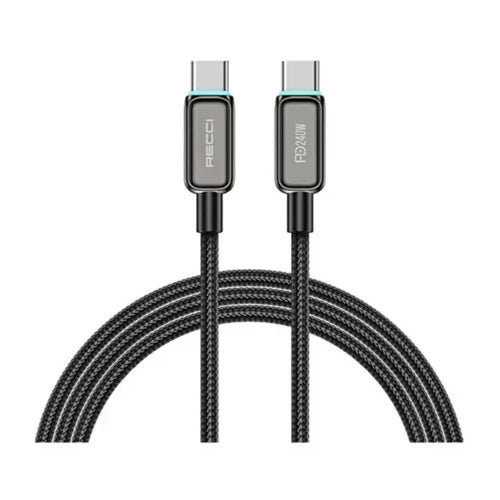 <tc>كابل عرض لمبة Recci Type-C إلى Type-C PD 240W RS42CC</tc>