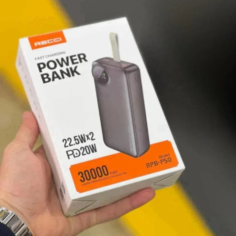 Recci Power Bank RPB-P75 30000 mAh xprs 2