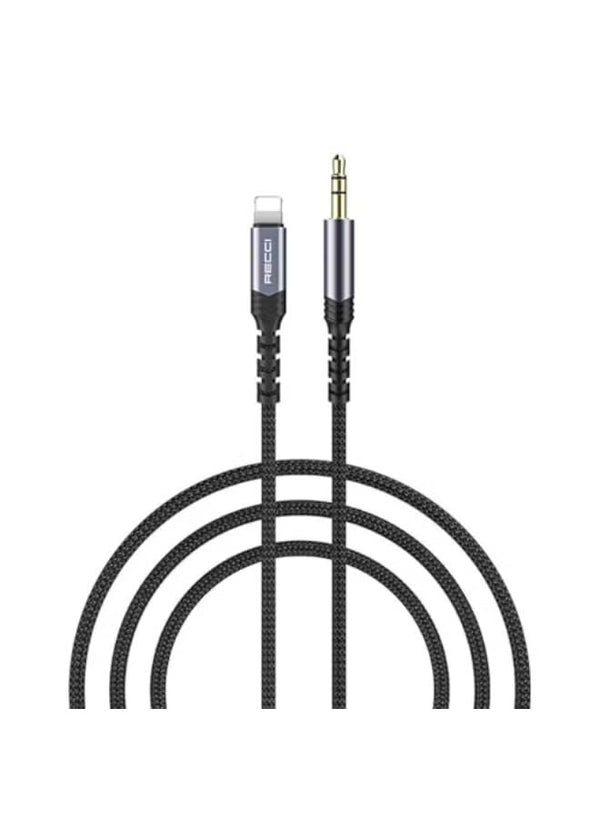 Recci RDS-A26 Lightning to 3.5mm AUX Audio Cable
