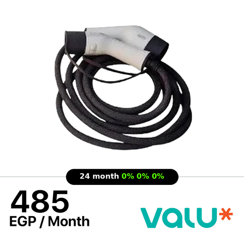 Recharged by Infinity EV Charger Cable type 2 to type 2 (5-meter Cable 32A 22kW, EV European standard Plug) - 2 Years Warranty