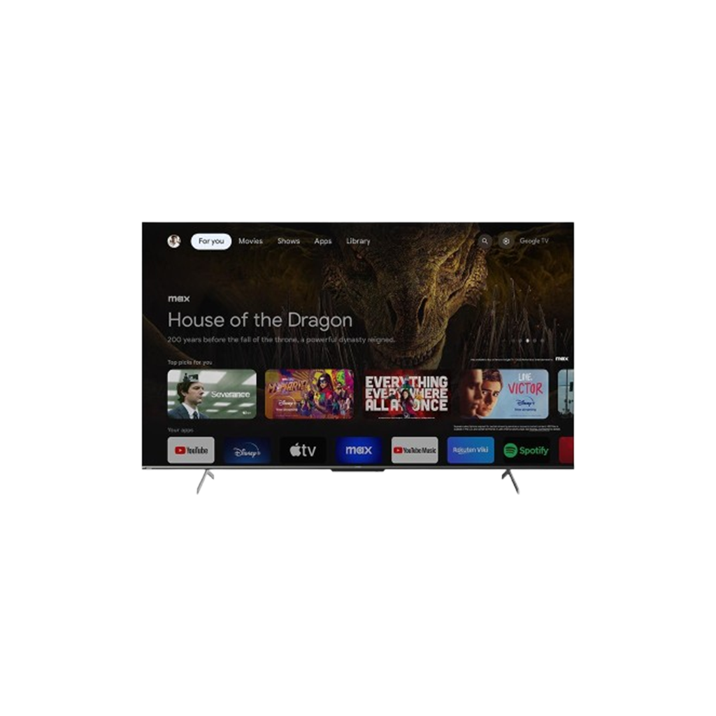 SHARP 4K Smart Deep Chroma Frameless TV 75 Inch Built-In Receiver 4T-C75FN6EX