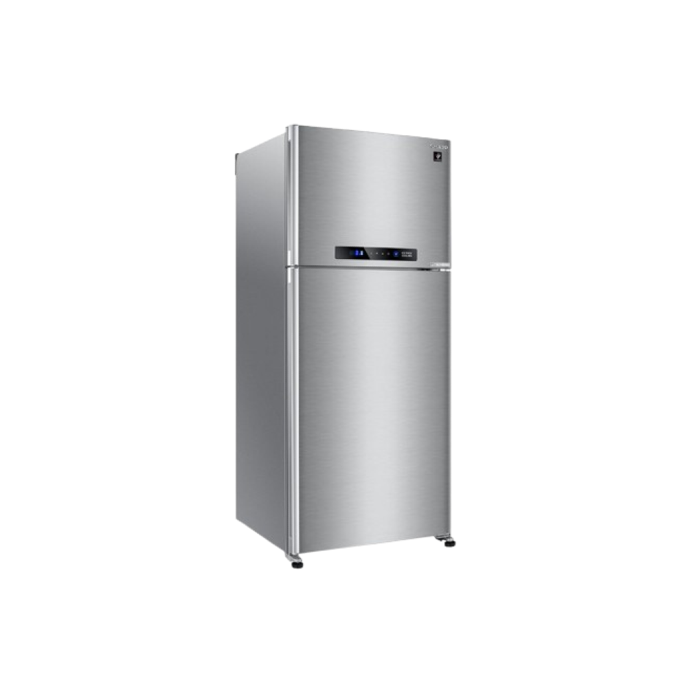 SHARP Fridge Inverter Digital No Frost 396 Liter Dark Stainless SJ-PV48G-DST xprs 