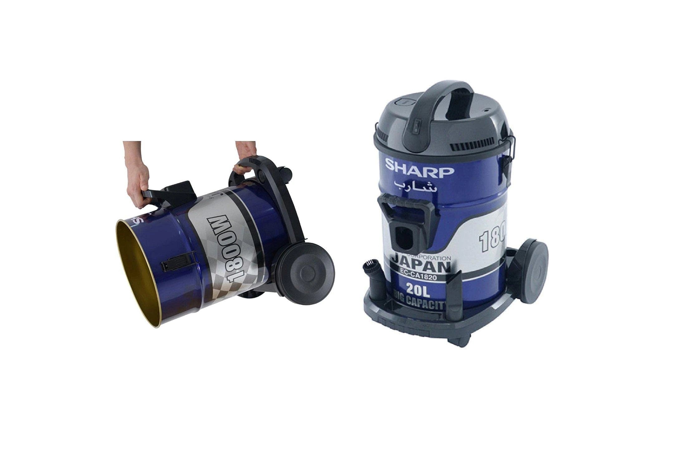 SHARP Pail Can Vacuum 20-liter 1800W inside