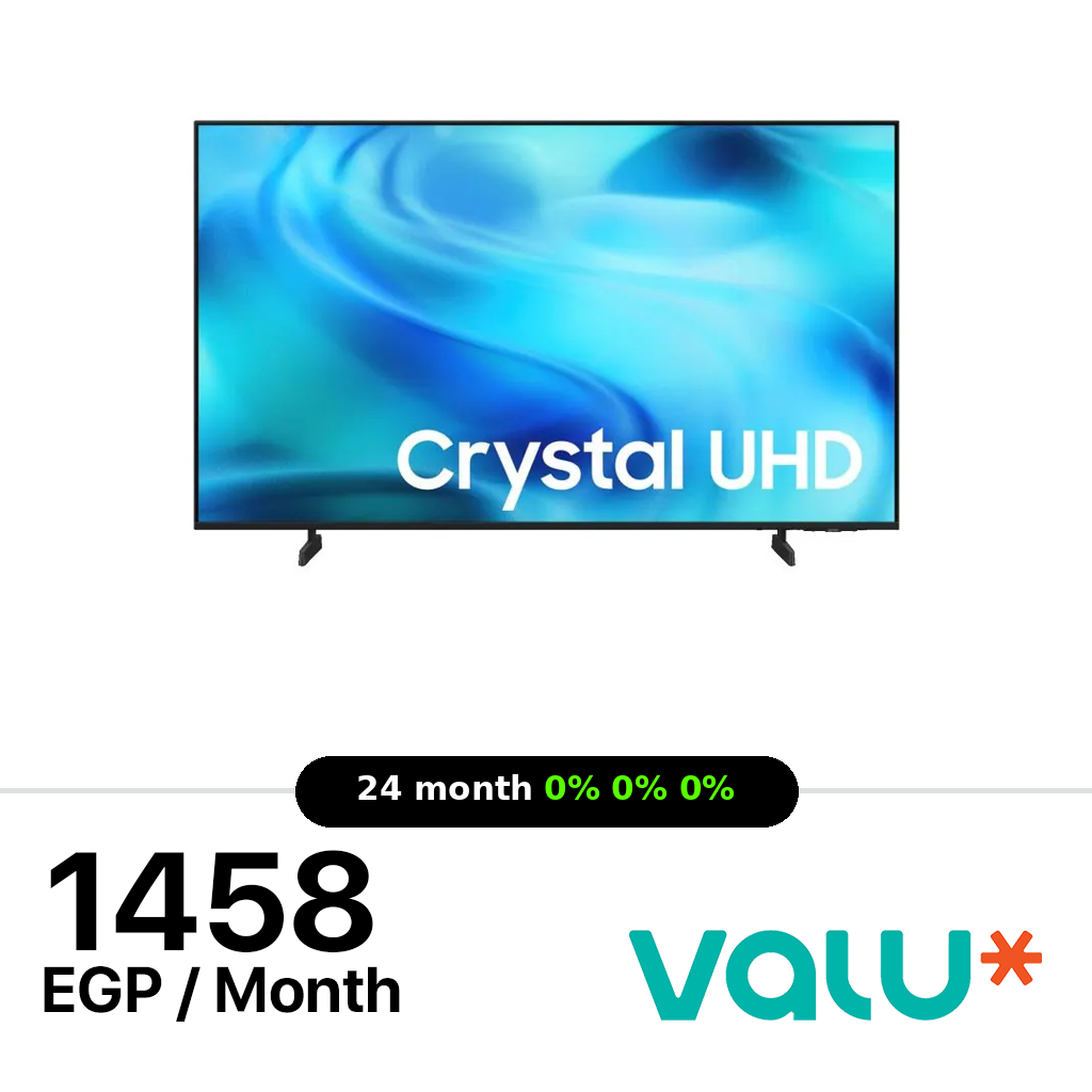 Samsung  65" Crystal UHD U8000H 4K Smart TV Built-in Receiver - 65U8000H
