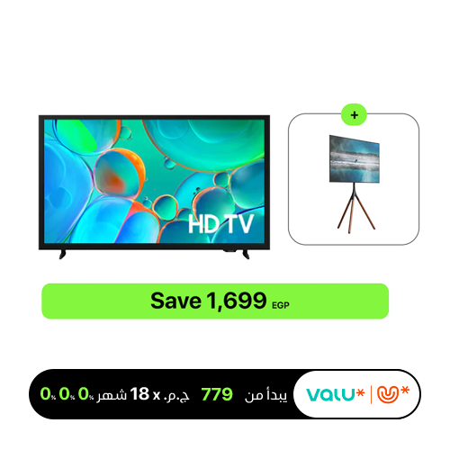 Samsung TV 32 Inch LED Smart HD - 32H5000 + Stand