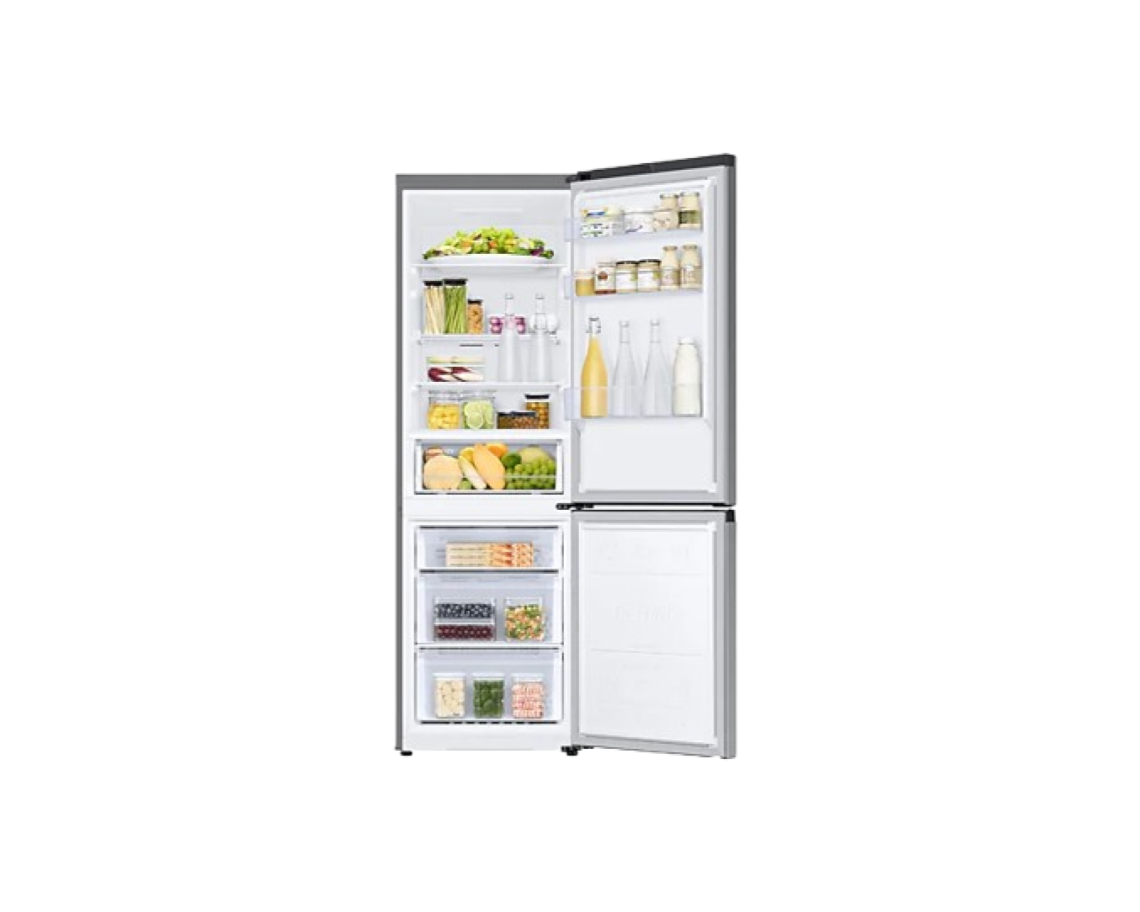 Samsung 344L Bottom Freezer Refrigerator, Digital Inverter, Silver - RB34C671ES9/MR xprs 1