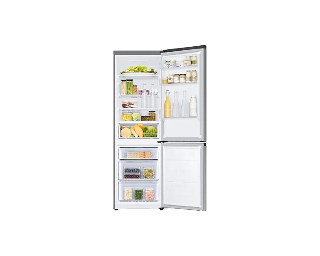 Samsung 344L Bottom Freezer Refrigerator, Digital Inverter, Silver - RB34C671ES9/MR xprs egypt 4