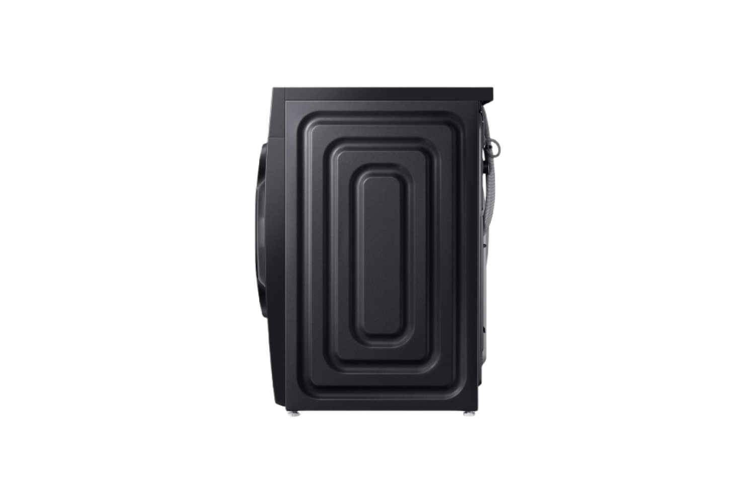 Samsung Front Load Washing Machine 9KG Black Caviar WW90CGC0EDABAS side view 2