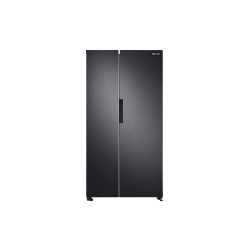 Samsung Side by Side Refrigerator – 632 Liters, Inverter, No Frost, Black – RS66A8100B1/MR-R