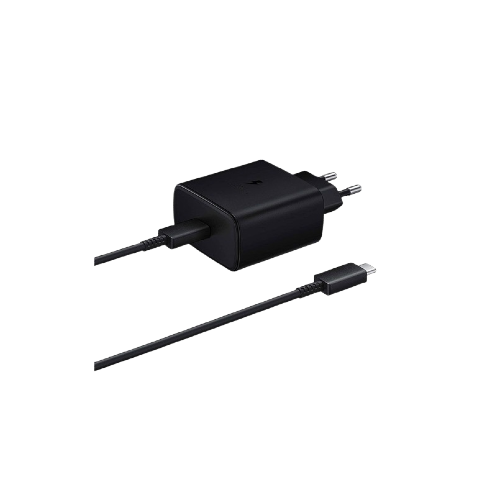 Samsung Travel Adapter 45W Super Fast Charging USB Type-C to Type-C Cable 1.8m - Black ( 2 Pin )