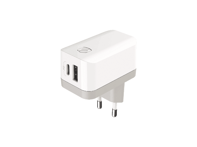 Scosche Dual Wall Charger with 32W USB-C And USB-A